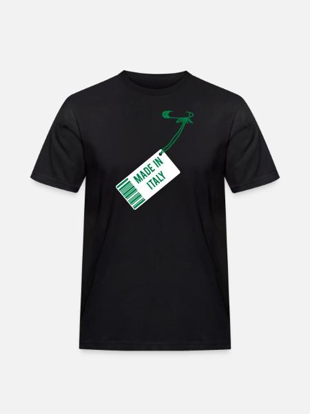 Made in Italy - Men's Workwear T-Shirt - black