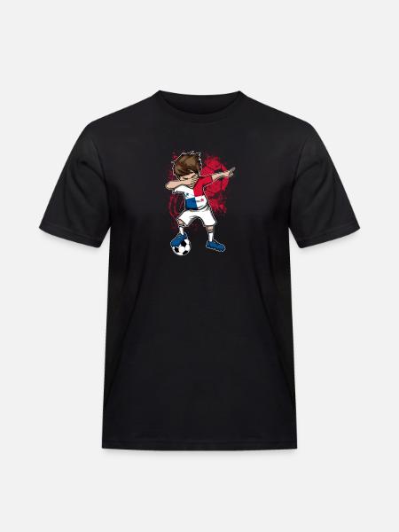 PANAMA fodboldspiller Dab nationalholdtrøje - Herre Workwear T-Shirt - sort