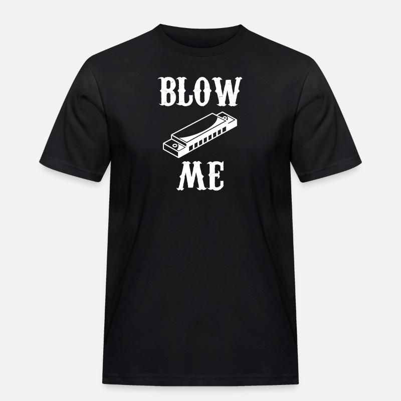 harmonica - harmonica player - harmonica - Men's Workwear T-Shirt - black
