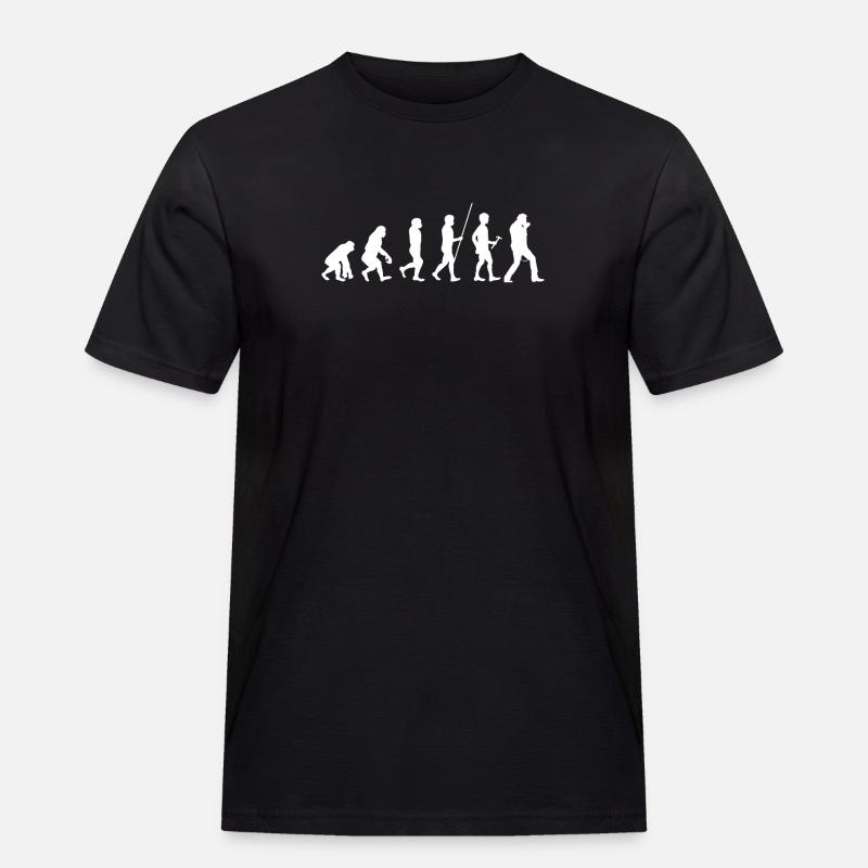 Harmonica - Harmonica Player - Evolution - Men's Workwear T-Shirt - black