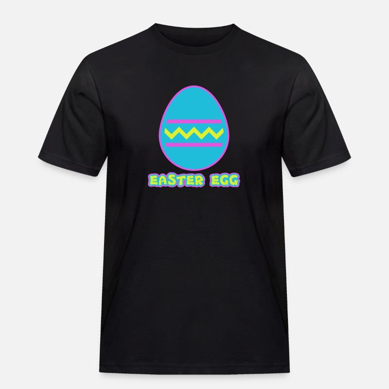 Easter Egg - Easter egg - Men's Workwear T-Shirt - black