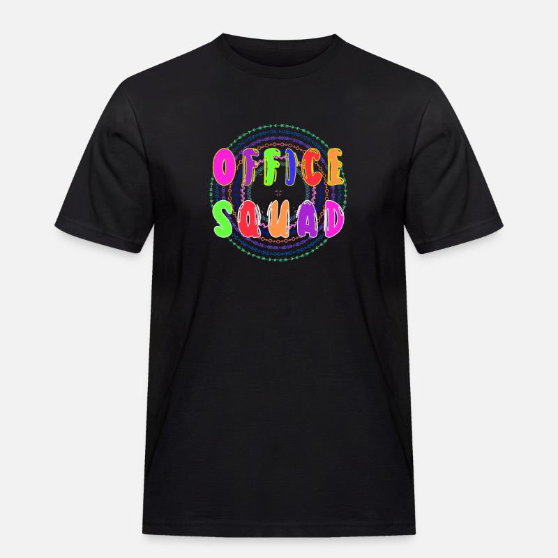 Office Squad Verwaltungsassistent Wertschätzung - Männer Workwear T-Shirt - Schwarz