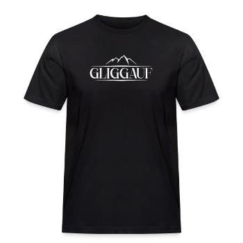 Erzgebirge Gruß - Männer Workwear T-Shirt - Schwarz - Vorne - AI Model Male 178 light (178cm)