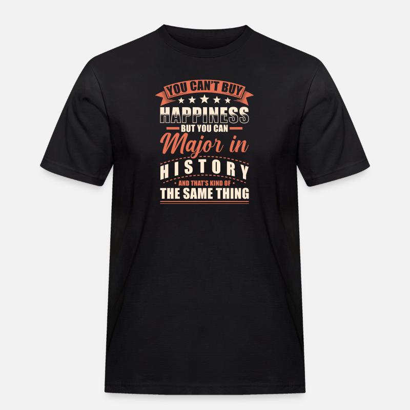 Geschichte Abschluss - Männer Workwear T-Shirt - Schwarz