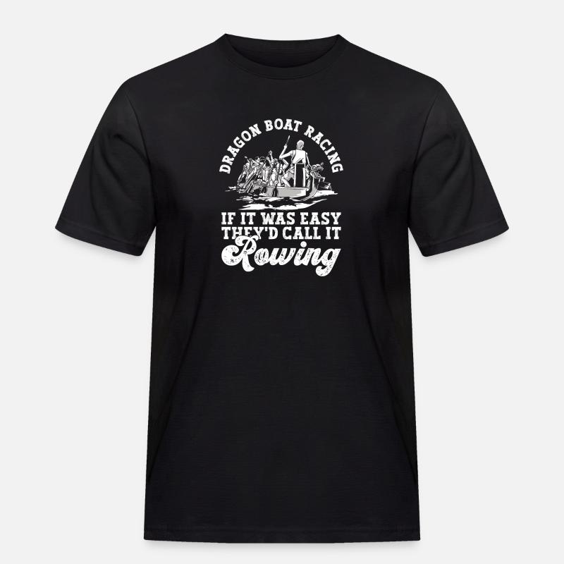 Drachenbootrennen Und Drachenboottrainer - Men's Workwear T-Shirt - black