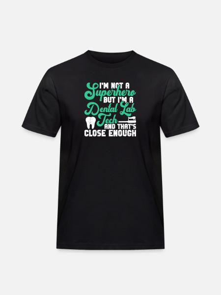 Zahntechniker Zahnlabor - Men's Workwear T-Shirt - black