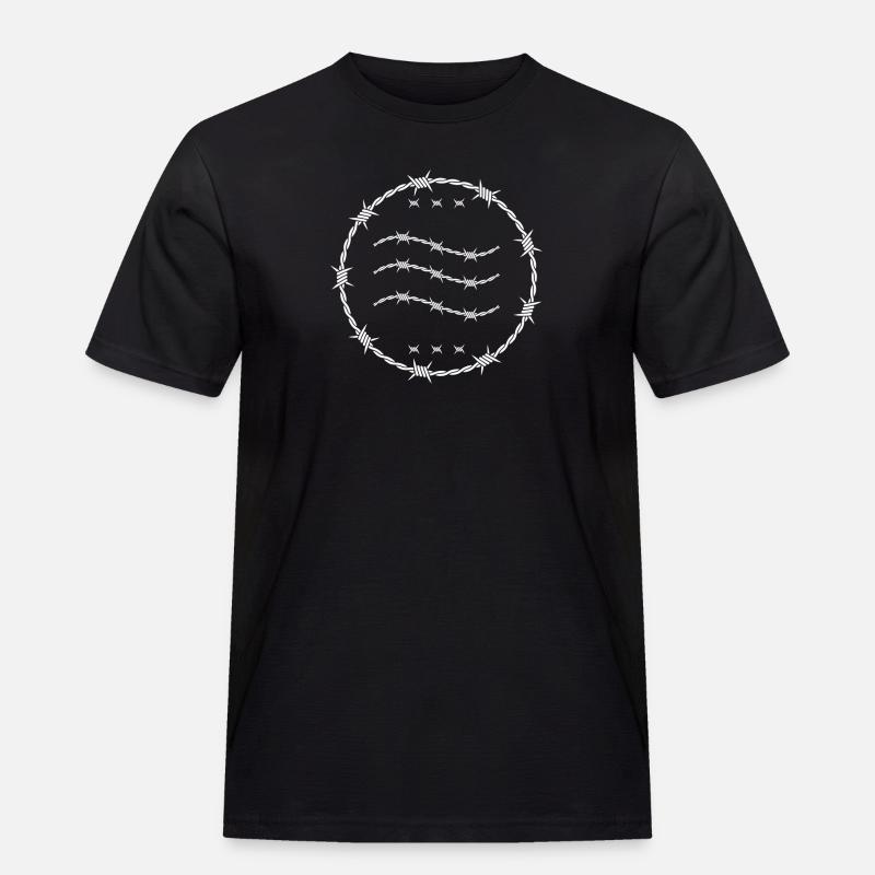 Wassermann Sternzeichen - Männer Workwear T-Shirt - Schwarz