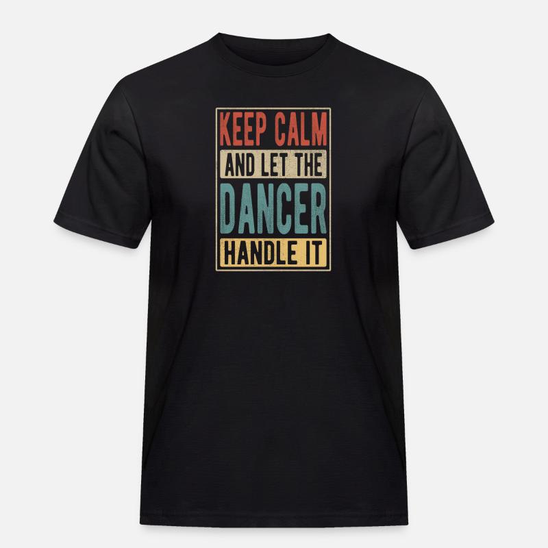 Dancer Retro Gift - Men's Workwear T-Shirt - black