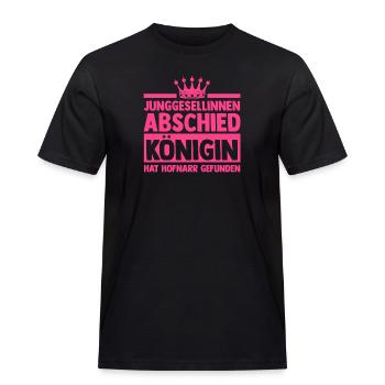 Braut Hochzeit Heiraten Junggesellenabschied - Männer Workwear T-Shirt - Schwarz - Vorne - AI Model Male 178 light (178cm)