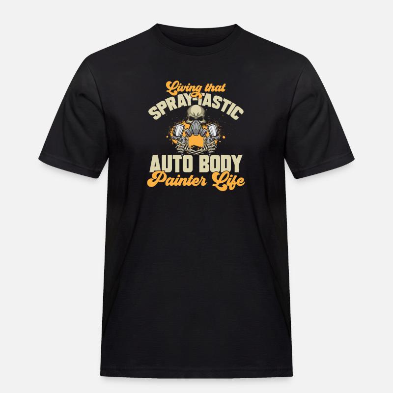 Body Painter Car Painter Painter - Men's Workwear T-Shirt - black