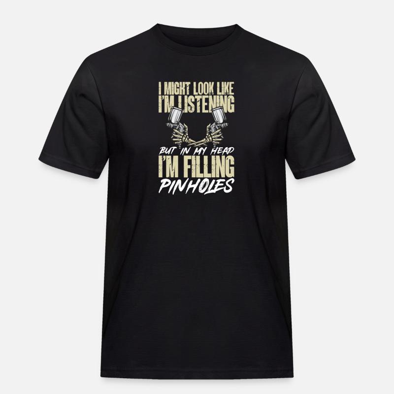Body Painter Car Painter Painter - Men's Workwear T-Shirt - black