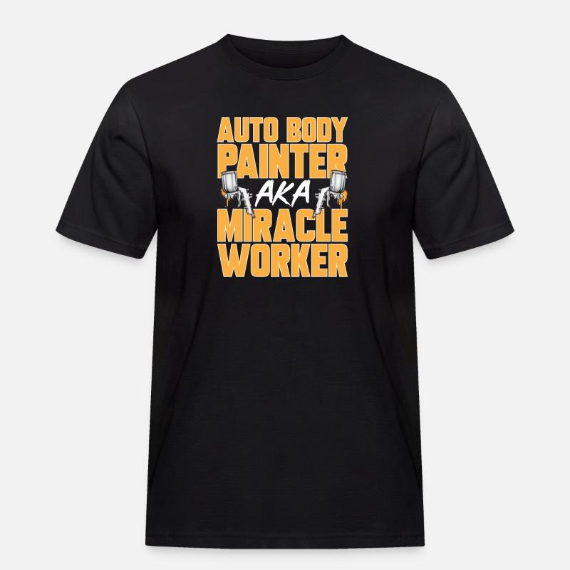 Body Painter Car Painter Painter - Men's Workwear T-Shirt - black