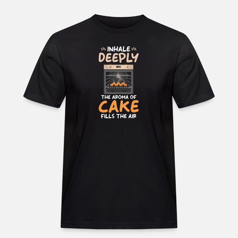 Cakes, baking, baking, bakery - Men's Workwear T-Shirt - black