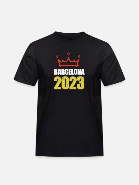Barcelone 2023 - T-shirt Workwear homme - noir