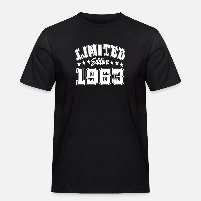 Édition limitée 1963 - T-shirt Workwear homme - noir