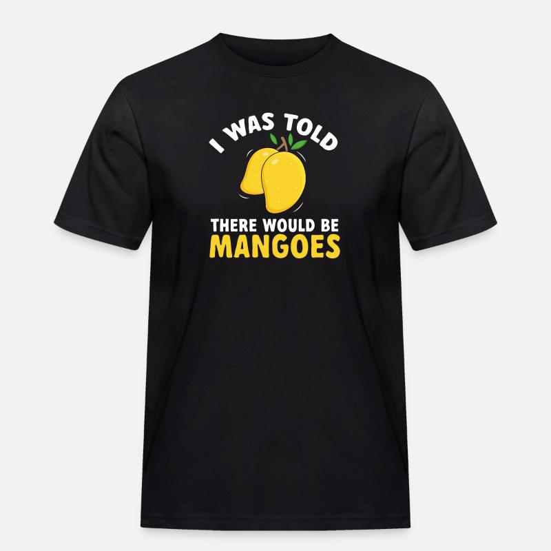 Mango Fruit Mango - Men's Workwear T-Shirt - black