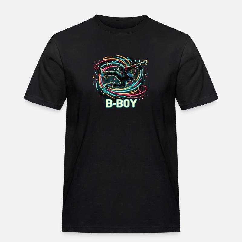 Breakdance Breakdancer Breakdance Kinder - Männer Workwear T-Shirt - Schwarz