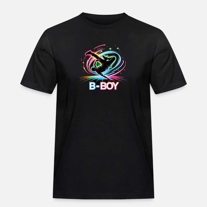 Breakdance Breakdancer Breakdance Kinder - Männer Workwear T-Shirt - Schwarz
