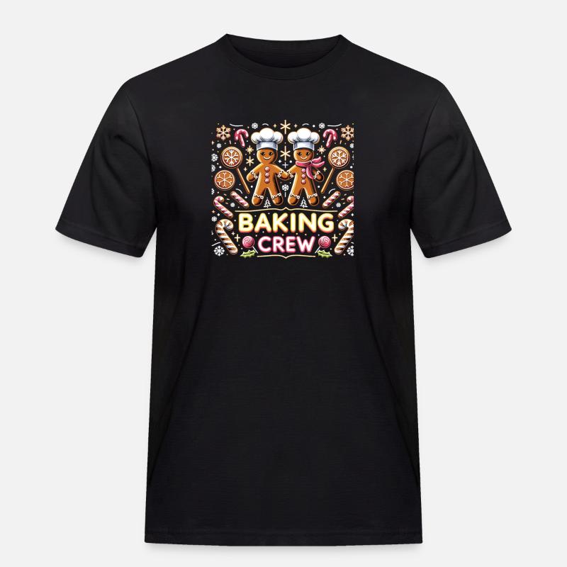 Baking Crew - Men's Workwear T-Shirt - black