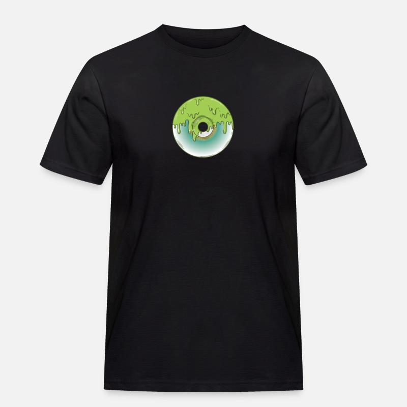 CD Retrospeichermodul Datenträger - Männer Workwear T-Shirt - Schwarz