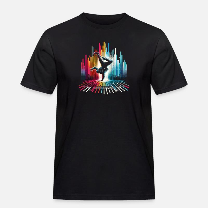 Breakdance Breakdancer Breakdance Kinder - Männer Workwear T-Shirt - Schwarz