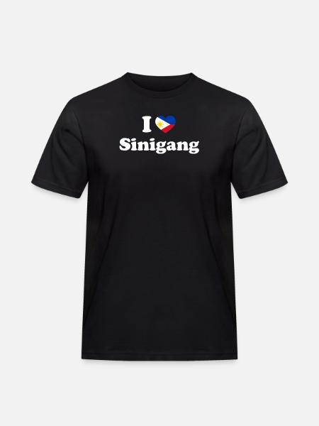Philippinisch-philippinisches Essen Sinigang Erbe - Männer Workwear T-Shirt - Schwarz