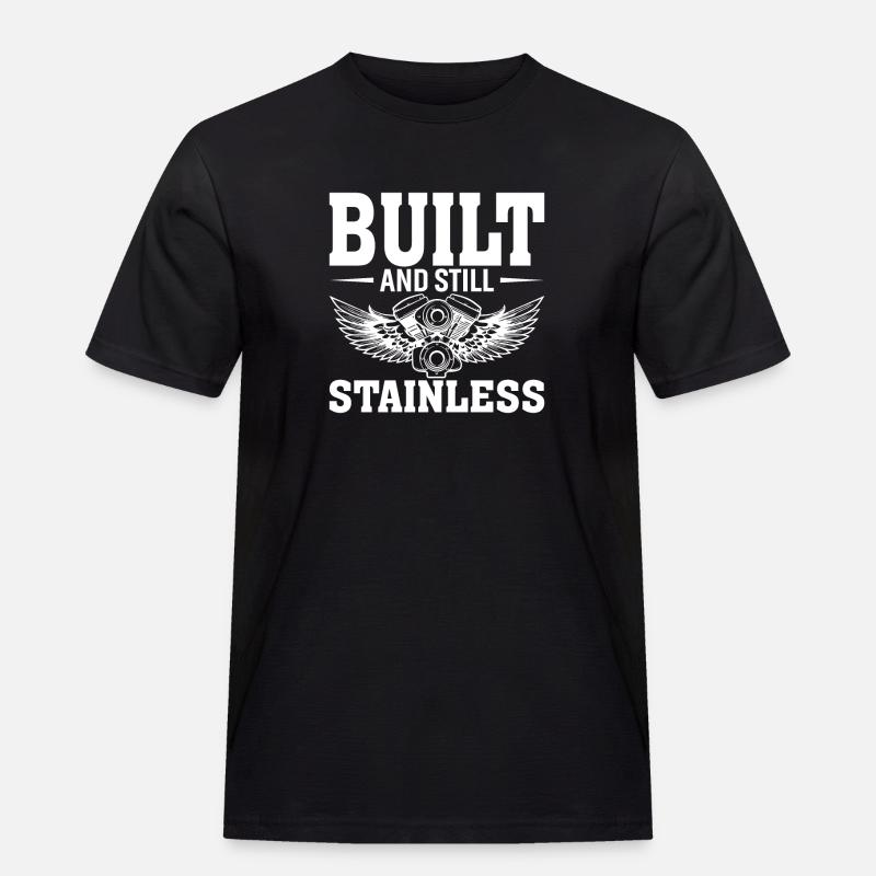 Built and still rust-proof - Men's Workwear T-Shirt - black