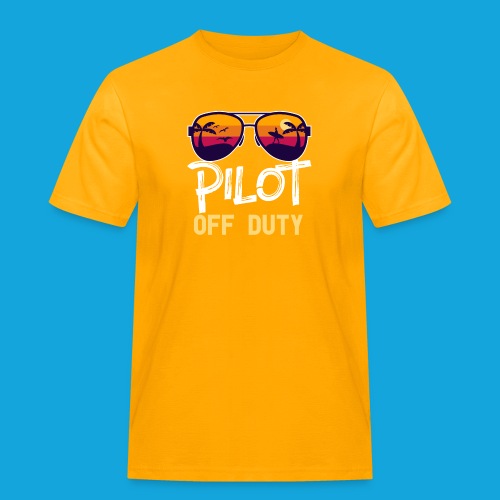 Pilot Of Duty - Männer Workwear T-Shirt