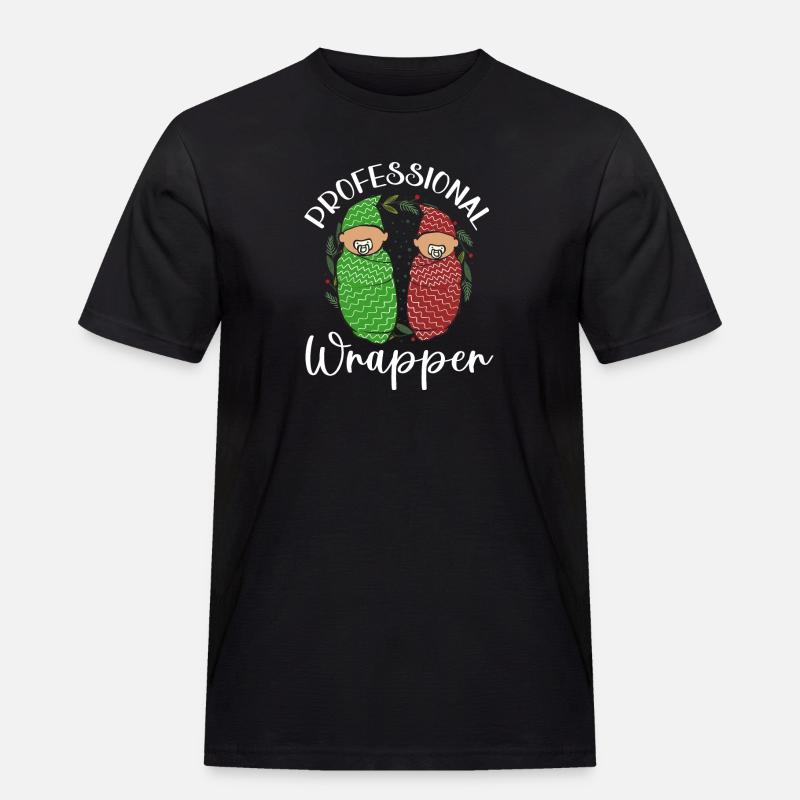 Krankenschwester Baby Entbindungsschwester - Männer Workwear T-Shirt - Schwarz