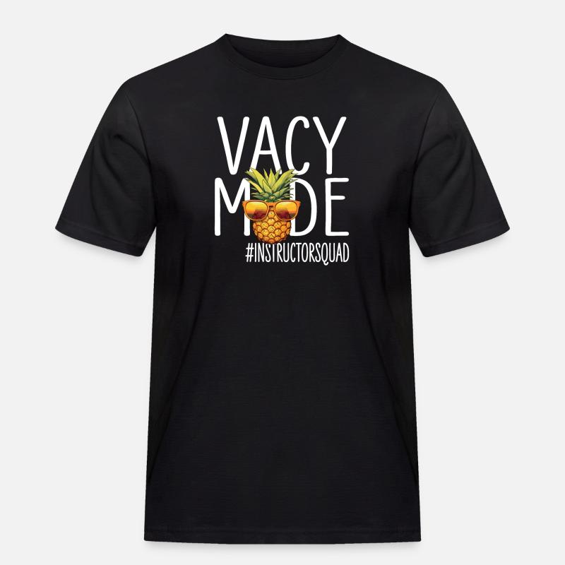 Instructeur Vacances Vacy Mode Instructeurescouade - T-shirt Workwear homme - noir