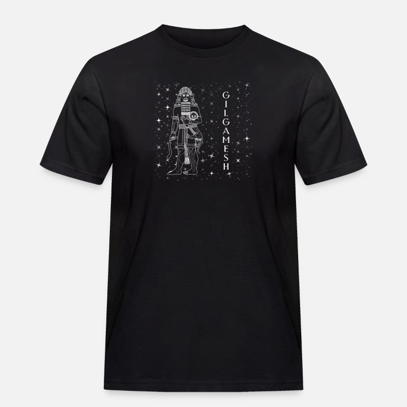 Assyrien Mesopotamien Sumer Sumerer Lehrer - Männer Workwear T-Shirt - Schwarz
