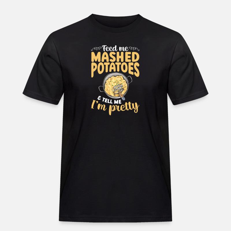 Mashed potatoes Mashed potatoes - Men's Workwear T-Shirt - black
