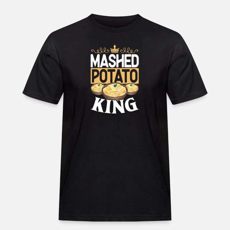 Mashed potatoes Mashed potatoes - Men's Workwear T-Shirt - black