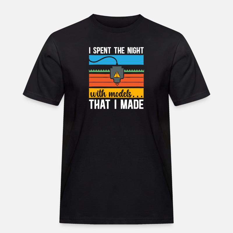 3D Printer 3D Printing - Men's Workwear T-Shirt - black