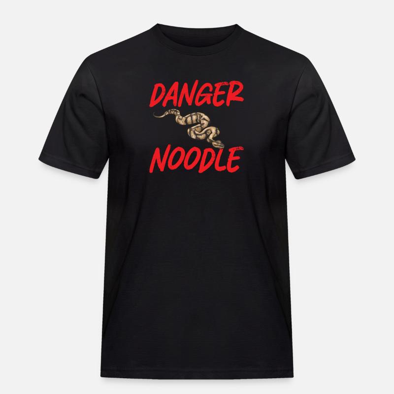 Ball Python Snake King Python - Men's Workwear T-Shirt - black