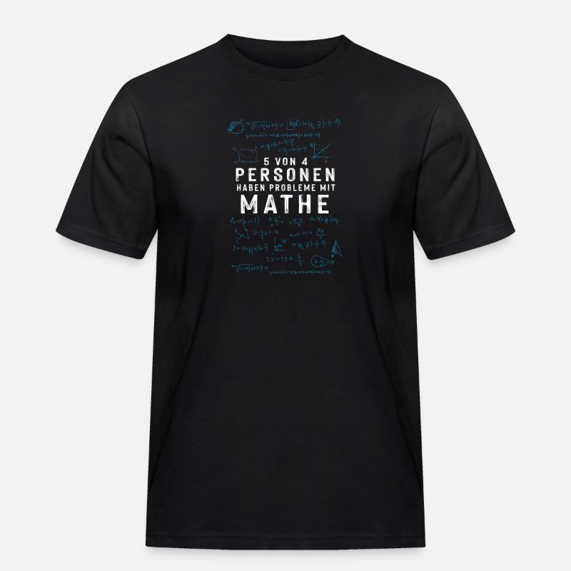 Math Math Teacher - Men's Workwear T-Shirt - black