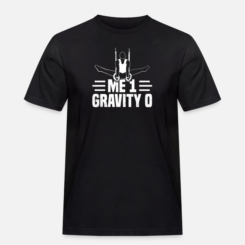 Ring Gymnastics 7 - Männer Workwear T-Shirt - Schwarz