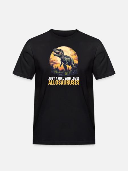 Allosaur Allosaurus - Men's Workwear T-Shirt - black