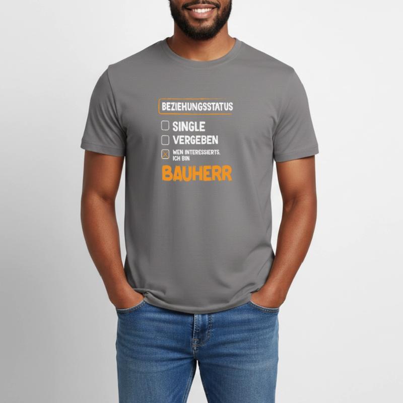 Constructeur Relation Statut Constructeur Constructeur Construction de maison T-shirt Workwear homme