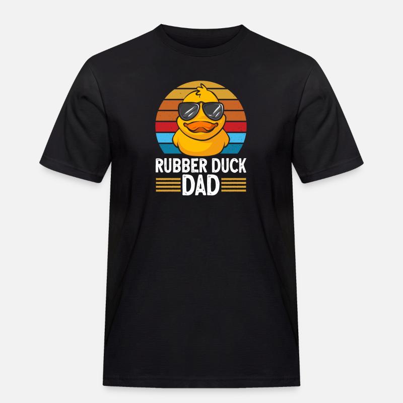 Rubber Duck Rubber Duck - Men's Workwear T-Shirt - black