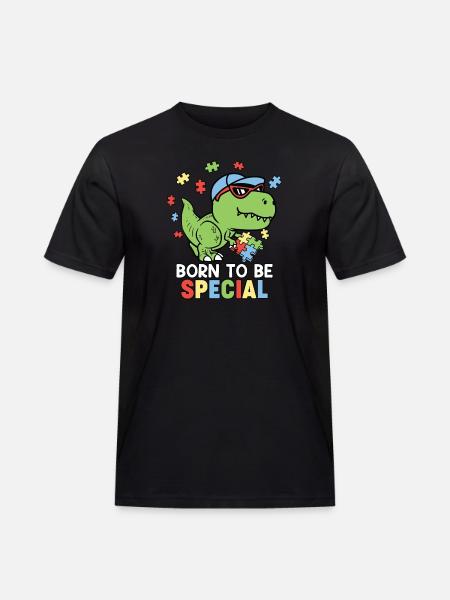 Autism Autistic - Men's Workwear T-Shirt - black