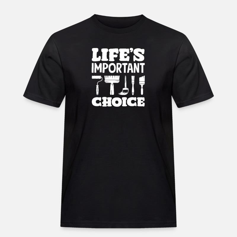 Vital Choice Painter Tools - Men's Workwear T-Shirt - black