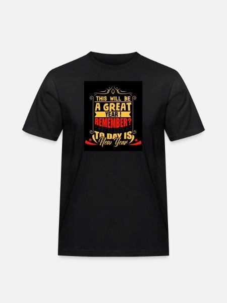 Newyear 10 - Men's Workwear T-Shirt - black