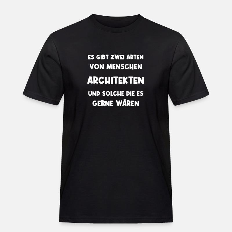 Architect Engineer Architecture Architecture Student - Men's Workwear T-Shirt - black