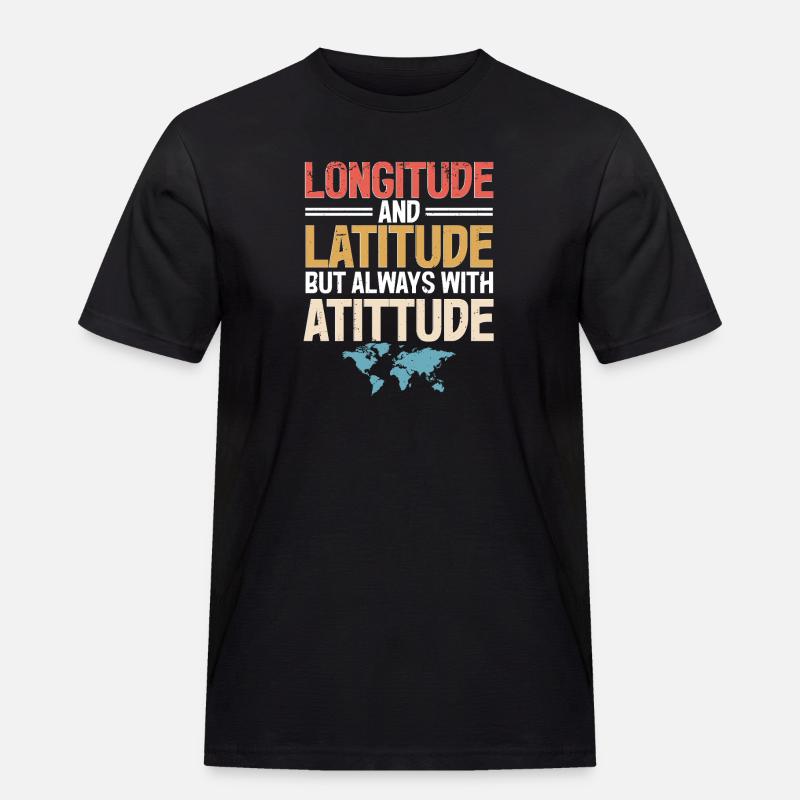 Geographic Information Systems - Men's Workwear T-Shirt - black