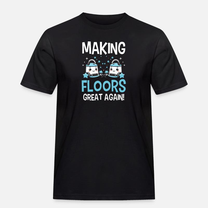 Cleaning Lover Cleaner - Men's Workwear T-Shirt - black