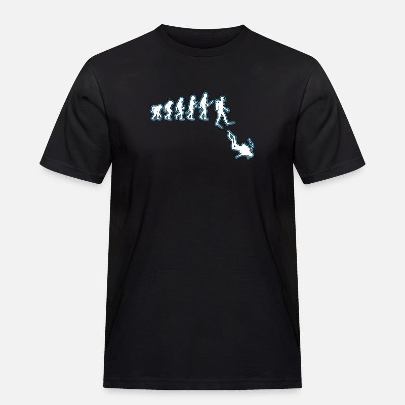 Diver Evolution - Men's Workwear T-Shirt - black