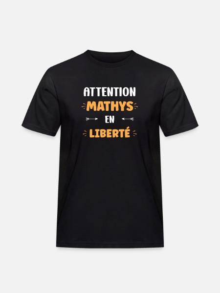 Mathys - T-shirt Workwear homme - noir