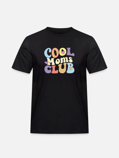 Cool Moms Club Proud Mama Squad Mors dag Ny - Herre Workwear T-Shirt - sort
