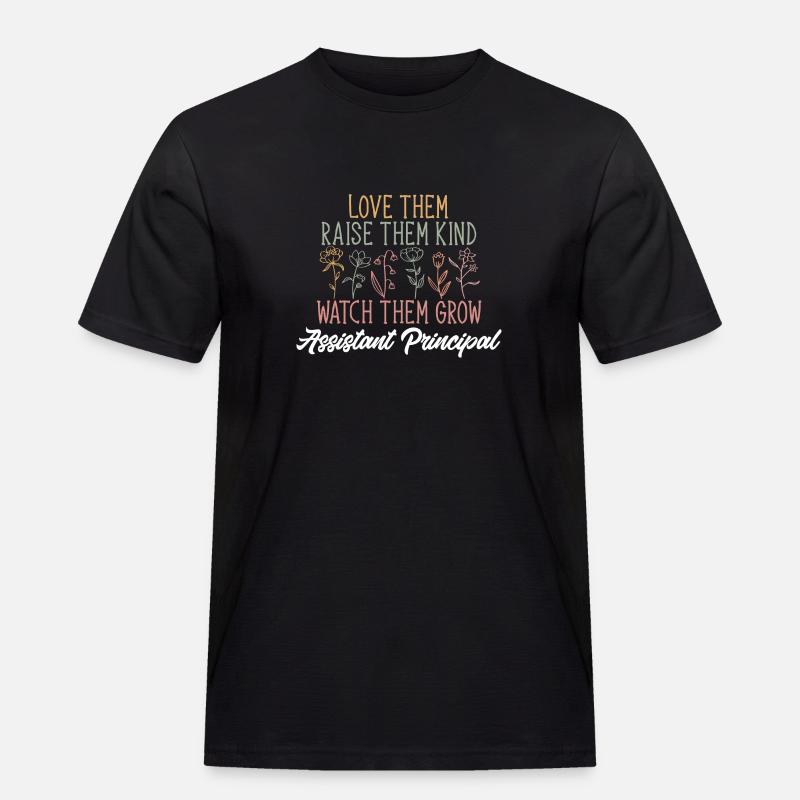 Stellvertretender Schulleiter - Männer Workwear T-Shirt - Schwarz